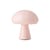Lampe extérieur sans fil rechargeable Obello LED verre rose / Bill Curry, 1971 - Gubi