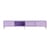 Meuble TV Octave VII bois violet / Avec pieds - L 183,6 x P 30 x H 36,6 cm - MONTANA