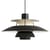 PH 5 Pendant metal black / Ø 50 cm - Poul Henningsen, 1958 - Louis Poulsen