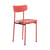 Chaise Motta rouge / Jasper Morrison - Polypropylène recyclé - Magis