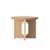 Androgyne End table natural wood / Ø 50 x H 39 cm - Audo Copenhagen