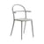 Fauteuil empilable Generic C plastique gris - Kartell