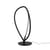 Lampada da tavolo Arrival LED metallo nero / Alluminio - H 66 cm - Artemide