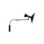 Applique con presa MINI Lampe de Marseille metallo nero by Le Corbusier / L 90 cm - Riedizione 1954 - Nemo