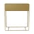 Pflanzgefäß mit Gestell Plant Box metall gelb / Ablage - B 60 x H 65 cm x T 25 cm - Ferm Living