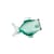 Pot Fish Fat / Verre recyclé - fait main / L 38 x H 24 cm - Pols Potten