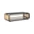 Tavolino Wiener Box fibre legno nero oro beige / 107 x 50 cm x H 33 cm - Canna di paglia - Wiener GTV Design