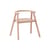 Chaise enfant Growing Green bois rose - NOBODINOZ