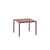 Couchtisch Balcony metall rot / 50 x 51,5 cm x H 39 cm - Stahl - Hay