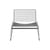 Fauteuil bas Hee métal gris - Hay