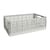 Panier Colour Crate plastique gris X-Large / 42 x 68 cm - Hay