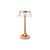 Schnurlosleuchte Bon Jour Unplugged plastikmaterial kupfer / LED - Sensitiver Variator - Flos