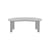 Table basse Undique Mas bois gris / 119 x 59 x H 44 cm - Patricia Urquiola, 2023 - Kartell