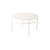 Tavolino T37 Tressée metallo bianco / Ø 80 x H 50 cm - Piano/vassoio intrecciato - Tolix