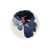 Assiette à dessert Valssi céramique bleu / Ø 20 cm - Marimekko