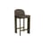 Chisel 35 Low Bar chair textile green / Height: 65 cm - Fabric upholstery - Hay