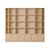 Bibliothèque Stacked / Configuration 1 - L 262 x H 228 cm - Muuto