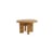 Farmhouse Pond Coffee table natural wood / 51 x 58.8 cm x H 37 cm - Frama 