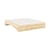 Lit double Orbit bois naturel / Pour matelas 180 x 200 cm - KARUP