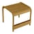 Luxembourg Pouf metal yellow / Pouf - 44 x 42 cm - Fermob
