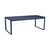 rechteckiger Tisch Bellevie metall blau / L 196 cm - für 8 bis 10 Personen - Fermob