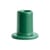 Tube Small Candle stick ceramic green / H 5 cm - Hay