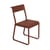 Bellevie Chair metal red / Metal - Runner base - Fermob