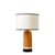 Lampe de table Sicilia céramique jaune / H 50 cm - Maison Sarah Lavoine
