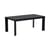 Tavolo con prolunga Chisel 630 legno nero / L 180/280 cm x 95 cm - Hay