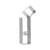 Bibliothèque Drop métal blanc / Nendo, 2012 - L 54 x H 140 cm - Cappellini