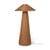Lampadaire Dou fibre végétale beige bois naturel / Rotin tressé main - Ø 71 x H 131 cm - Ferm Living