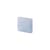 Vase Ridge glas blau / B 20 x H 16,5 cm - Muuto