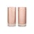 Set de 2 verres long drink Ripple verre rose / Ø 7 x H 16 cm (48 cl) - Ferm Living