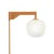 Wandleuchte mit Stromkabel Rime glas orange / Mundgeblasenes Glas - Muuto