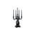 Chandelier Burlesque plastique noir / Chimpanzé - H 48 cm - Seletti