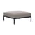 Pouf per esterno Level tessuto beige / 81 x 81 cm - Tessuto - Houe