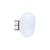 Lampada da parete Melt Surface Mini LED materiale plastico bianco / Plafoniera - Ø 30 cm / Cambia colore - Tom Dixon