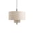 Pendelleuchte Margin textil beige / Ø 68 x H 44,5 cm - NEW WORKS