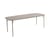 Table rectangulaire Week-end métal beige / 220 x 85 cm - Aluminium - Petite Friture