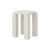 Tabouret Atlas bois blanc / Carré - NEW WORKS