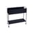 Übertopf Picolino metall blau / Staumöbel - Metall / L 66 x H 63 cm - Fermob