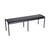 Banc Luxembourg métal gris 3/4 places / L 145 cm - Aluminium - Fermob