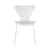 Chaise empilable Série 7 bois blanc / Frêne teinté - Fritz Hansen