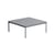Fromme Coffee table metal grey / Aluminium - 70 x 70 x H 35 cm - Petite Friture