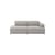 Canapé droit Connect Soft / Configuration 2 - Accoudoir droite / L 207 cm - Muuto