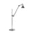Lampada a stelo N°215 nero metallo / H 120-181 cm - Lampada Gras - DCW éditions