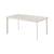 Star Rectangular table metal white Rectangular - 90 x 160 cm - Emu