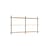 Regal Wall Shelving – ws.85.2 holz natur / B 162 x H 85 cm x Prof. 17,5 cm - MOEBE