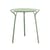 HiRay Round table metal green / Metal - Ø 60 cm - Kartell