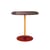 Table d'appoint Thierry verre rouge / 33 x 50 x H 50 cm - Verre - Kartell